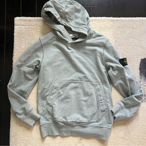 Stone Island Junior Logo Patch Hoodie